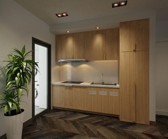 Căn hộ có thiết kế bếp đóng khắc phục được nỗi khổ của người nội trợ Việt Căn hộ có thiết kế bếp đóng khắc phục được nỗi khổ của người nội trợ Việt