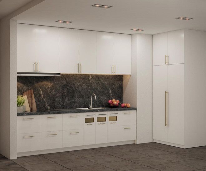 Căn hộ có thiết kế bếp đóng khắc phục được nỗi khổ của người nội trợ Việt Căn hộ có thiết kế bếp đóng khắc phục được nỗi khổ của người nội trợ Việt